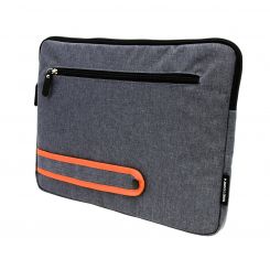 39,62cm (15,6 Zoll) ARLT Notebook Sleeve KLM16 - Notebookschutzhülle / Sleeve Anthrazit/Orange 