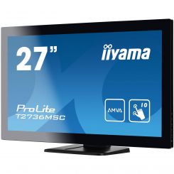 68,60cm (27,0") Iiyama ProLite T2736MSC-B1 FullHD Monitor mit Touchscreen 