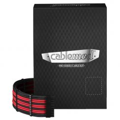 Cablemod PRO ModMesh C-Series RMi & RMx - schwarz/rot 