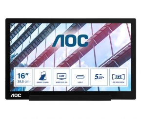 39,6cm (15.6") AOC I1601P Full HD Monitor (portabel) 