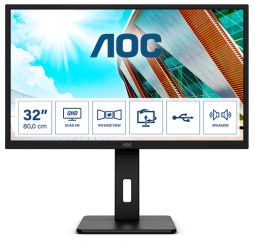 80cm (31.5") AOC Q32P2 2K Ultra HD Monitor 