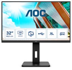 80cm (31.5") AOC U32P2 4K Ultra HD Monitor 