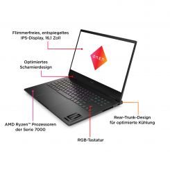 HP OMEN 16-xf0095ng - FHD 16,1 Zoll - Notebook 