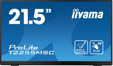 54,6cm (21.5") iiyama T2255MSC-B1 Full HD Monitor 