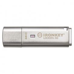64GB Kingston IronKey Locker+ 50 64GB, USB-A 3.0 