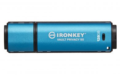 128GB Kingston IronKey Vault Privacy 50 128GB, USB-A 3.0 