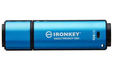 128GB Kingston IronKey Vault Privacy 50C 128GB, USB-C 3.0 