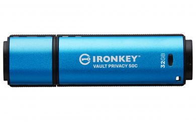 32GB Kingston IronKey Vault Privacy 50C 32GB, USB-C 3.0 