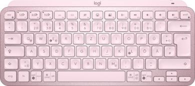 Logitech MX Keys Mini Minimalist Wireless Illuminated Keyboard - Rose / Rosa 