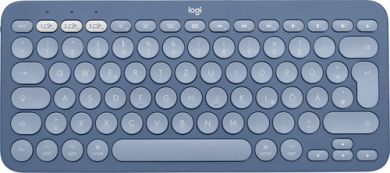 Logitech K380 for Mac Tastatur Bluetooth QWERTZ Deutsch Blau 
