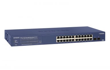 Netgear GS724TP-200EUS 24 Port Netzwerk Switch mit 24x PoE+ Ports 