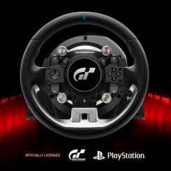 Thrustmaster T-GT II Volant + pedalier 4160823 Schwarz, Satinierter Stahl USB Lenkrad + Pedale PC, PlayStation 4, PlayStation 5 