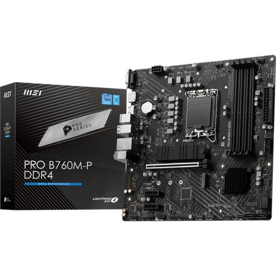 MSI PRO B760M-P DDR4 - Mikro-ATX Mainboard 