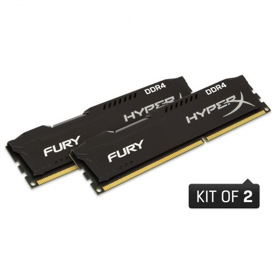 16GB Kingston HyperX Fury DDR4 2666 (2x 8GB) Arbeitsspeicher 