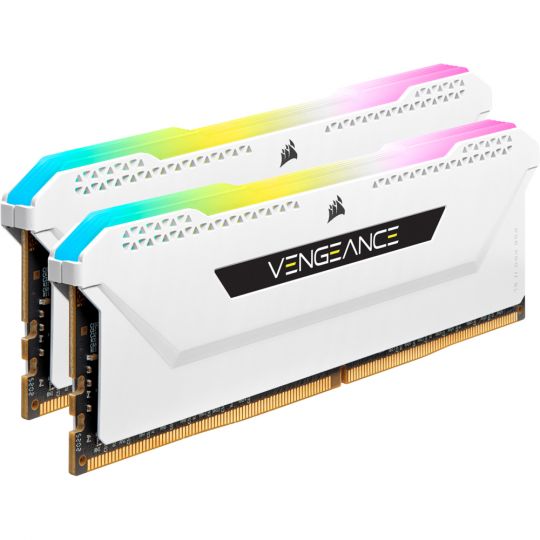 32GB Corsair Vengeance RGB PRO SL weiß DDR4 3600 (2x 16GB) Arbeitsspeicher 