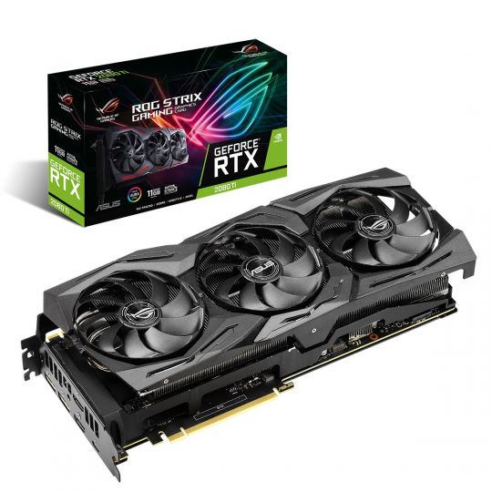 ASUS ROG Strix GeForce RTX 2080 Ti 11G Gaming Grafikkarte 