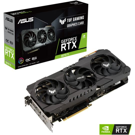 ASUS TUF Gaming GeForce RTX 3070 Ti OC Grafikkarte 