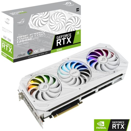 ASUS ROG Strix GeForce RTX 3080 V2 OC White (LHR) 