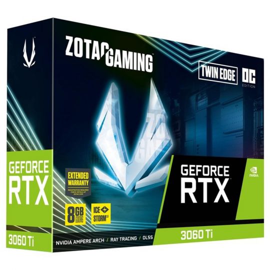 Zotac Gaming GeForce RTX 3060 Ti Twin Edge OC (LHR) 