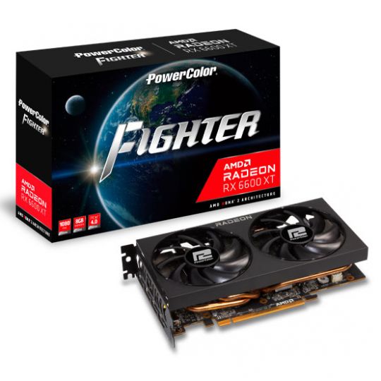 PowerColor Radeon RX 6600XT Fighter Grafikkarte 