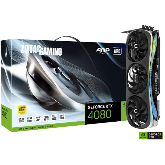 Zotac Gaming GeForce RTX 4080 AMP Extreme AIRO - DLSS 3 fähig