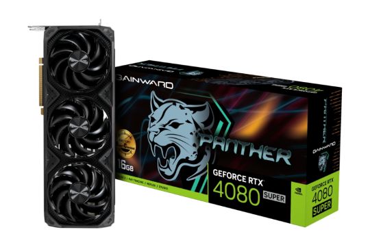 Gainward GeForce RTX 4080 SUPER Panther OC Grafikkarte - DLSS 3 fähig 