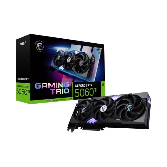 MSI GeForce RTX 5060 Ti 16G Gaming Trio OC Produktbild