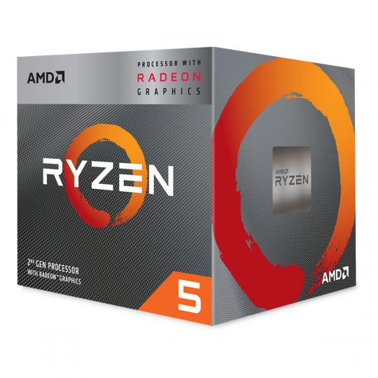 AMD Ryzen™ 5 3400G mit Wraith Stealth Kühler 