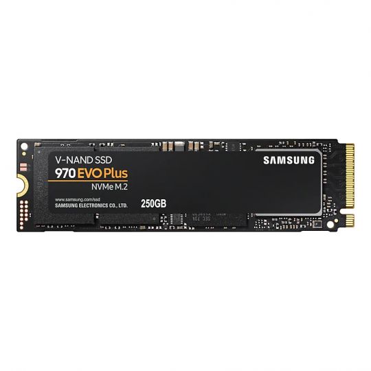 250GB Samsung 970 EVO Plus - M.2 (PCIe® 3.0) SSD 