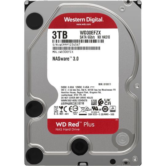 3TB WD Red Plus WD30EFZX Festplatte 