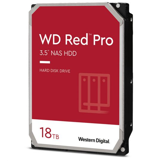 18TB WD Red Pro WD181KFGX Festplatte 