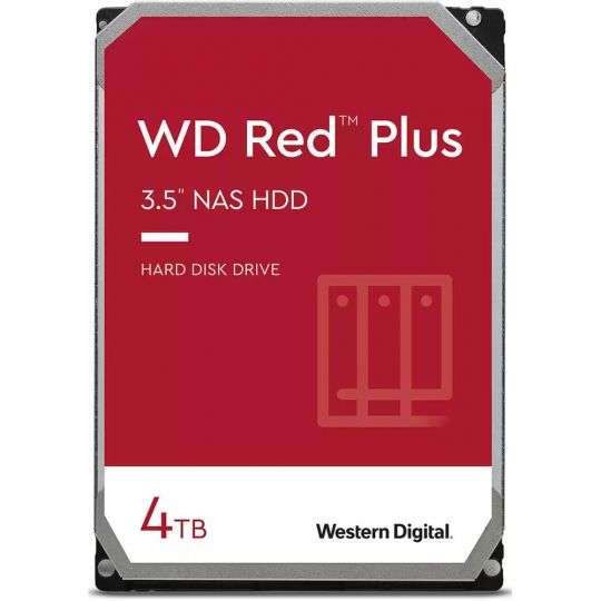 4TB WD Red Plus WD40EFPX Festplatte 