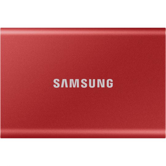 1TB Samsung Portable SSD T7 rot - externe SSD 