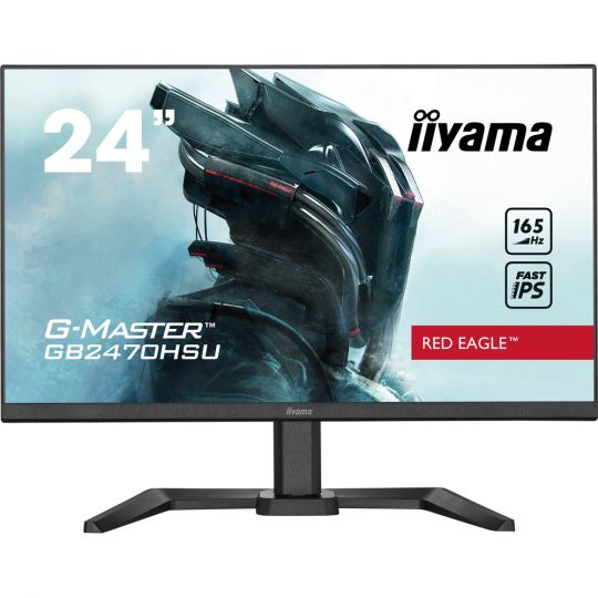 60,50cm (23,8") Iiyama G-Master Red Eagle GB2470HSU-B5 - FullHD 165Hz Gaming/Allround Monitor - Vorführware
