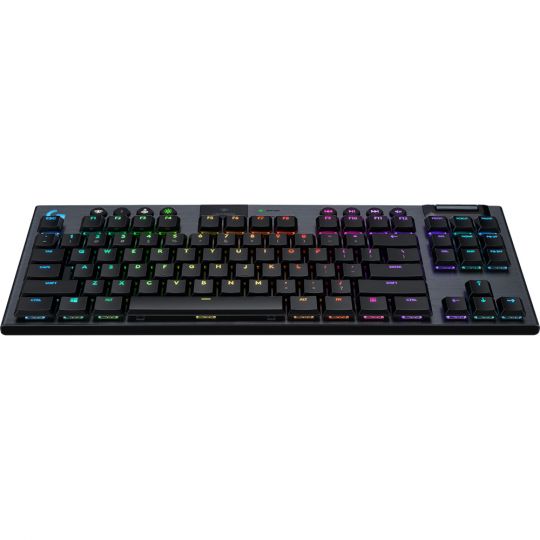 Logitech G G915 Tkl Tastatur RF Wireless + Bluetooth Karbon 