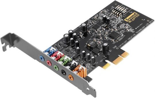 Creative Sound Blaster Audigy FX, PCIe-Soundkarte 