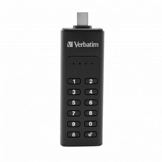 32GB Verbatim Keypad Secure USB 3.1 Typ-C Speicherstick 