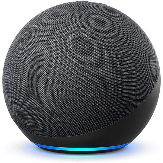 Amazon Echo (4. Generation) | Mit herausragendem Klang, Smart Home-Hub und Alexa | Anthrazit 