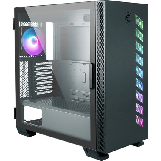 MSI MAG Vampiric 300R - Midnight Green Midi-Tower PC Gehäuse 
