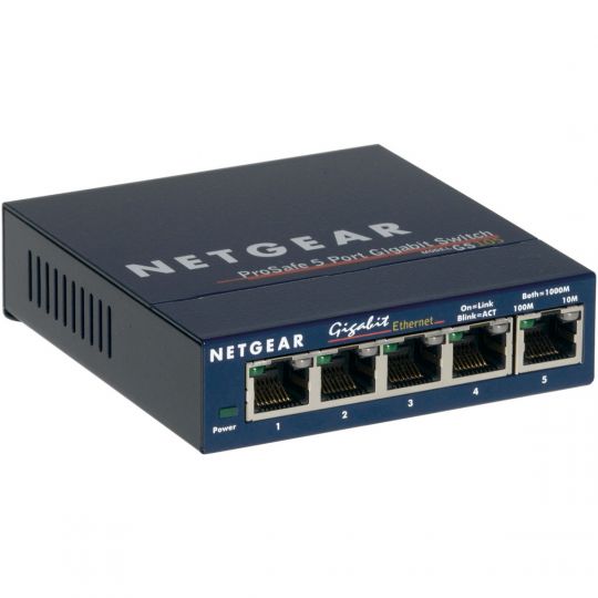 Netgear ProSafe GS105 5 Port Netzwerk Switch 