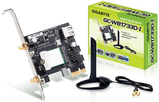 GIGABYTE GC-WB1733D-I PCIe WLAN-Karte 