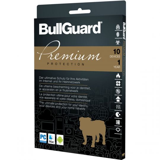 BullGuard Premium Protection - 10 Geräte 