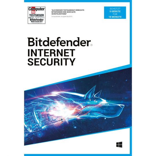 Bitdefender Internet Security 2021 - 5 Geräte - 18 Monate 