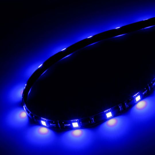 2x Akasa Vegas M LED-Strip 15 Led's, 50cm, Blau, Gehäusebeleuchtung 