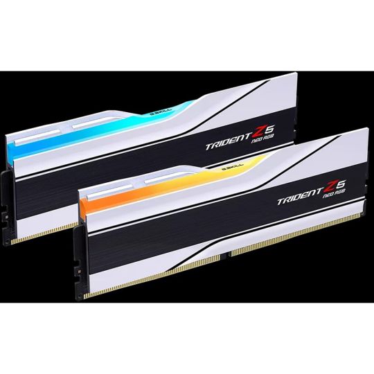 32GB G.Skill Trident Z5 NEO RGB weiß DIMM Kit 32GB, DDR5-6000, CL30-36-36-96, on-die ECC