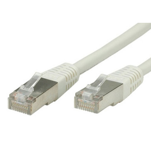1m LAN Netzwerkkabel Cat.5 Grau 