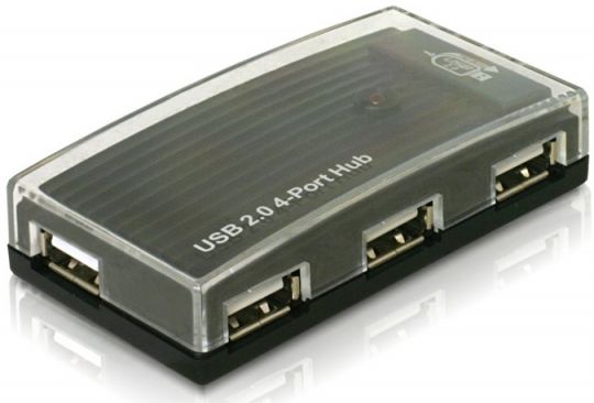 4-Port USB 2.0 Hub Delock 