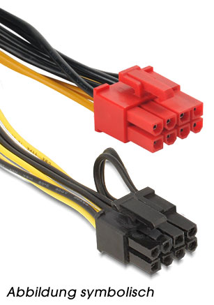 6+2 PIN PCI-Express Stromkabel für ARLT Netzteile 