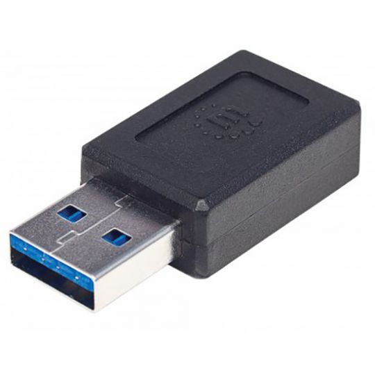 Manhatten USB Typ A Stecker auf USB Typ C Buchse 