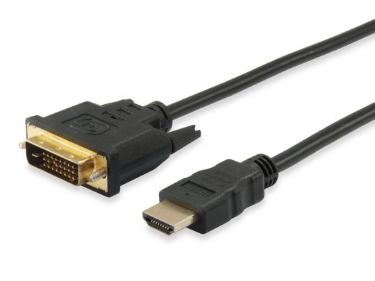 10m HDMI auf DVI-D 24+1 Kabel, HDMI Stecker > DVI Stecker 